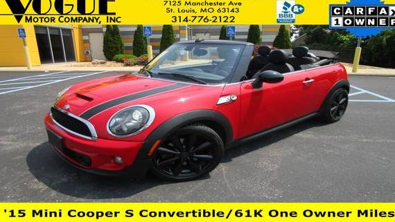 MINI COOPER CONVERTIBLE 2015 WMWZP3C57FT708276 image